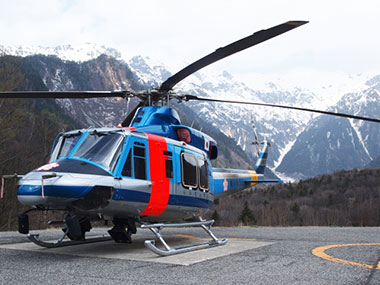 헬기 메인 로터 검사 시 고소 작업을 위한 비디오스코프 솔루션