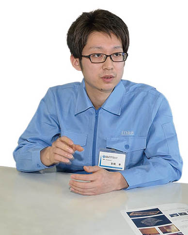 Think Laboratory Development Department team member, Takashi Yoshioka