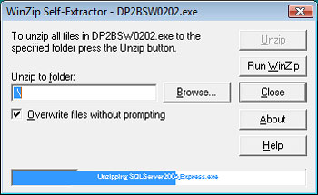 DP2-BSW install extractor complete