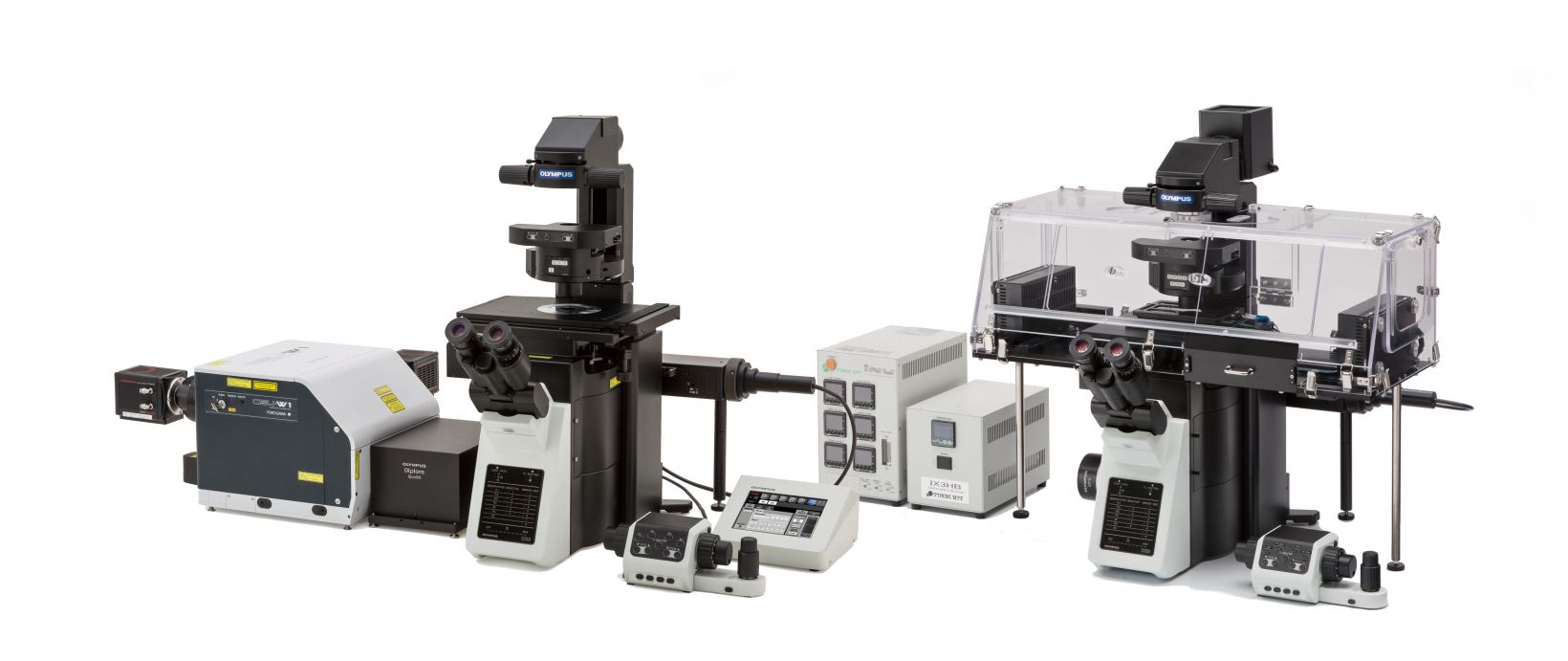 IXplore系列显微镜可以基于解决方案提供多种配置