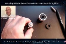 Instalación de las sondas M2100 en el burbujeador B126
