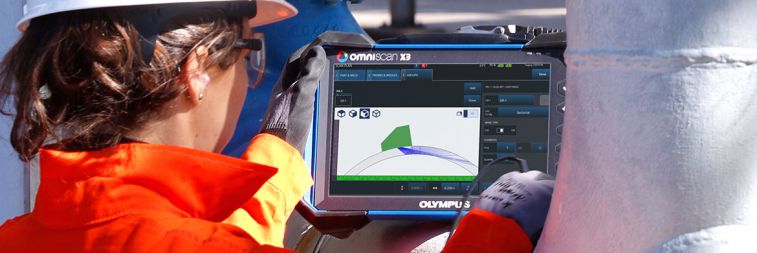 Olympus OmniScan X3 Phased Array Flaw Detector